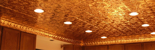 Queen Victoria Copper Ceiling Tile 1204